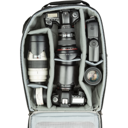 Think Tank Essentials Convertible Rolling Backpack, Black