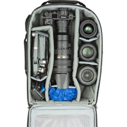 Think Tank Essentials Convertible Rolling Backpack, Black