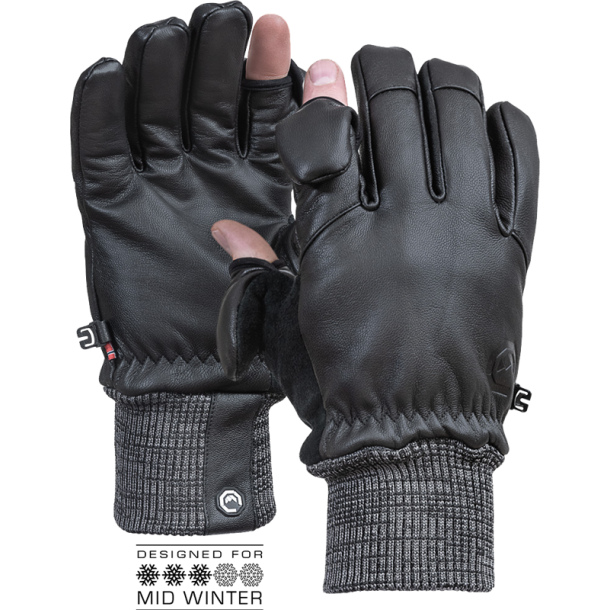 Vallerret Hatchet Leather Photography Glove Black M