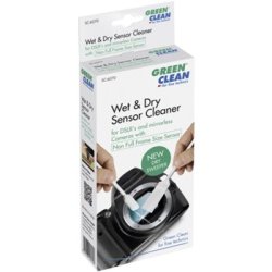 Green Clean 1x4 Sensor-Cleaner wet + dry (Non full frame size sensor)