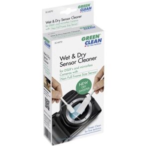 Green Clean 1x4 Sensor-Cleaner wet + dry (Non full frame size sensor)