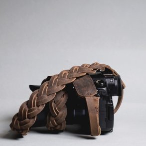 Barton 1972 The Leather Strap - Coffee 100cm