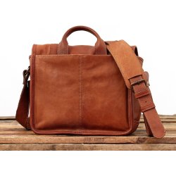 Paul Marius Le Petit Reporter Natural - Ldertaske