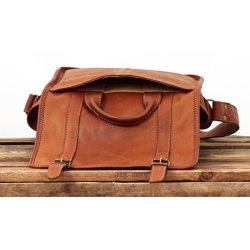 Paul Marius Le Petit Reporter Natural - Ldertaske