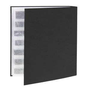 FOTOIMPEX Ringbind til negativlommer med box - Sort