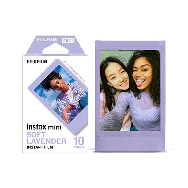 Fujifilm Instax Mini Film Soft Lavender 1x10 billeder