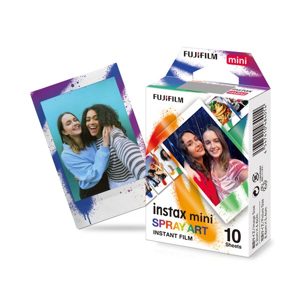 Fujifilm Instax Mini Film Spray Art 1x10 billeder