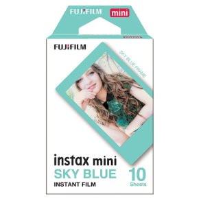Fujifilm Instax Mini Skyblue Frame 1x10 billeder