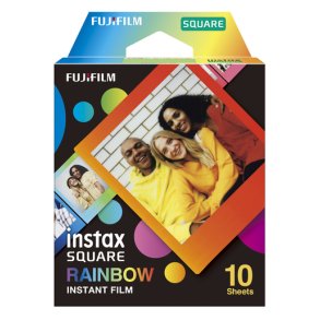 Fujifilm Instax SQUARE Rainbow 1x10 billeder