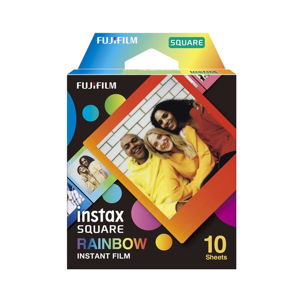Fujifilm Instax SQUARE Rainbow 1x10 billeder