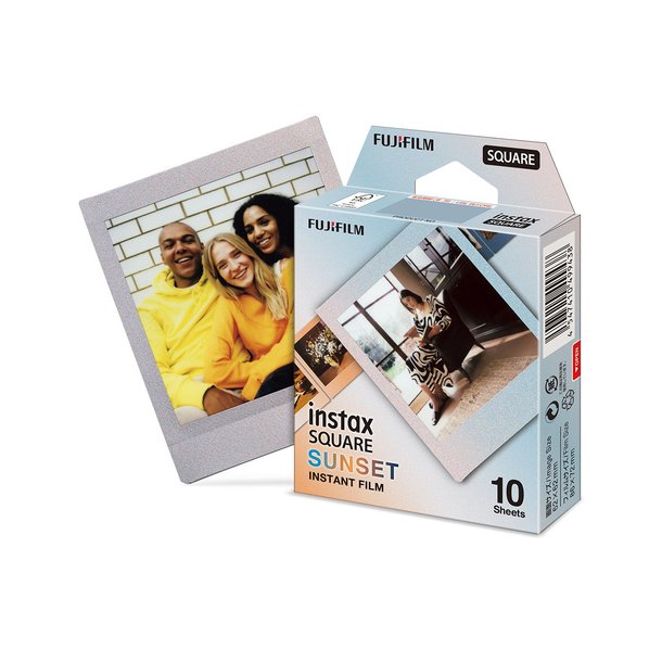 Fujifilm Instax SQUARE Sunset Rainbow 1x10 billeder