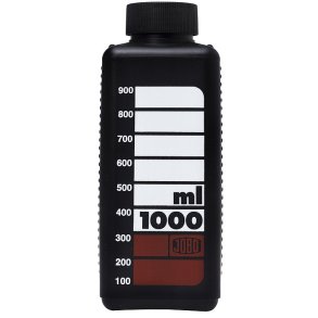 Jobo Flaske til kemi 1000 ml Sort/Brun