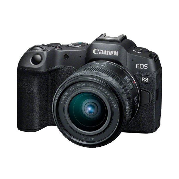 Canon EOS R8 + RF 24-50mm F4.5-6.3 IS STM - SPAR DKK 3000,-