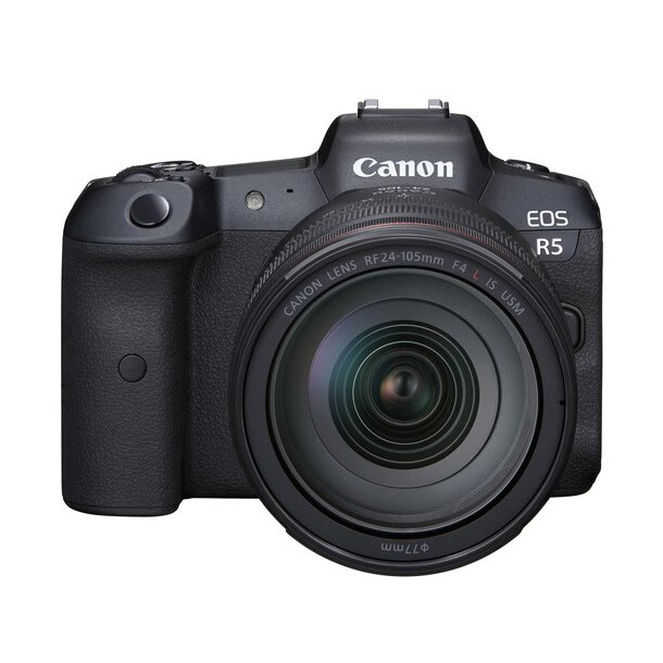 Canon EOS R5 + RF 24-105 F4 L IS USM - SPAR DKK 2250,-