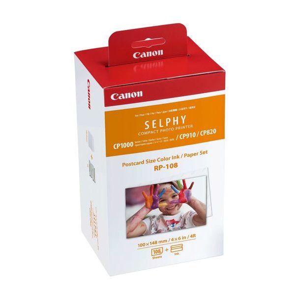 Canon RP-108 Color Ink/Paper Set