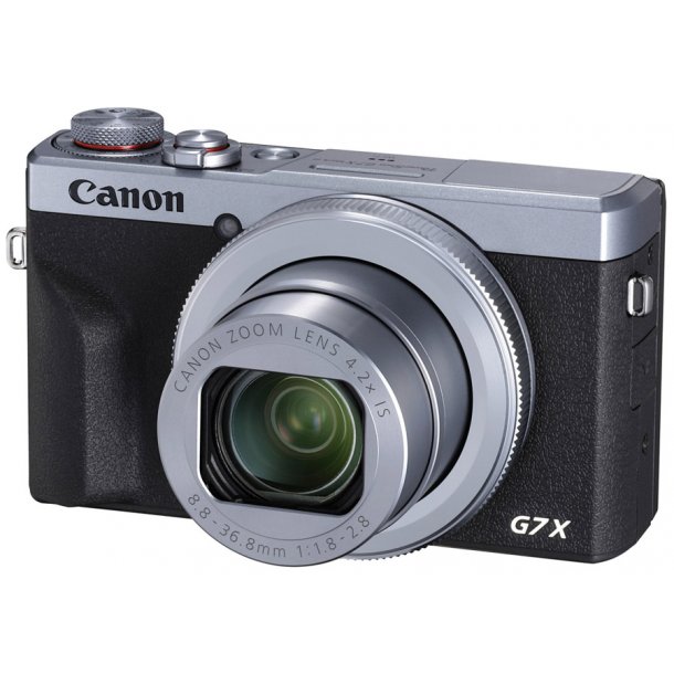 betaling let adgang Canon PowerShot G7 X Mark III - Sølv - Canon Powershot - Vefa Foto