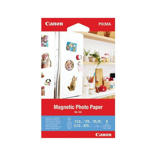 Canon MG-101 Magnetic Photo Paper 10X15/670 g