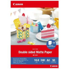 Canon MP-101D A4, 50 Sheets Double sided Matte Paper, 240 g