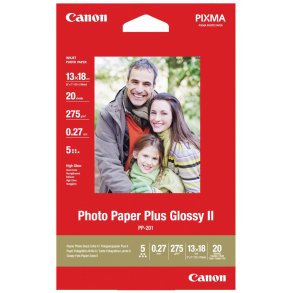 Canon PP-201 Glossy II - 20/13x18/265g