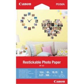 Canon RP-101 Restickable Photo Paper 10X15/260 g