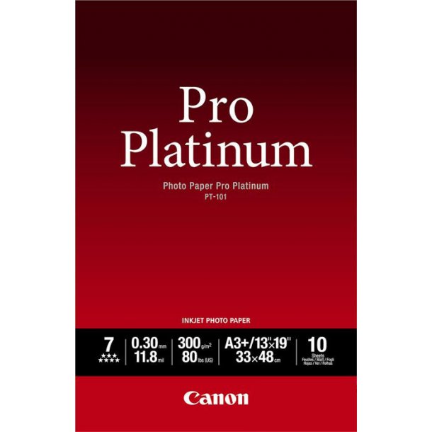 Canon PT-101 Pro Platinum - 10/A3+/300g