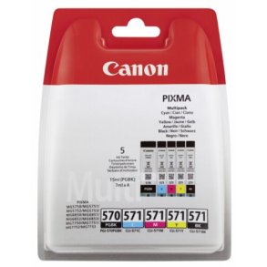 Canon PGI-570/CLI-571 Multipack (PGBK/C/M/Y/BK)