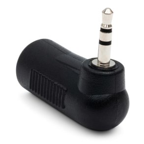 Hosa GMP-467 vinkeladapter 3.5 mm TRS til 2.5 mm TRS