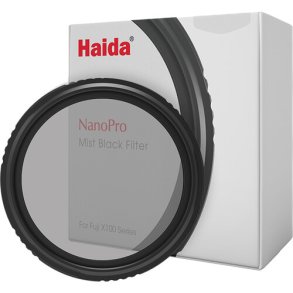 Haida NanoPro Mist Black 1/4 Filter + adapterring for Fujifilm X100 Series - Black