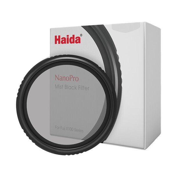 Haida NanoPro Mist Black 1/4 Filter + adapterring for Fujifilm X100 Series - Black