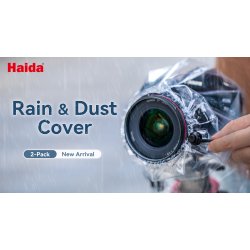 Haida Rain &amp; Dust Cover 8'' - pakke med 2 stk.