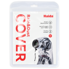 Haida Rain & Dust Cover 8'' - pakke med 2 stk.