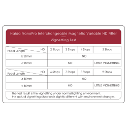 Haida Variable ND filter Magnetic NanoPro - 77 mm
