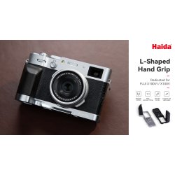 Haida L-Shaped Hand Grip for Fujifilm X100V/X100VI - Silver