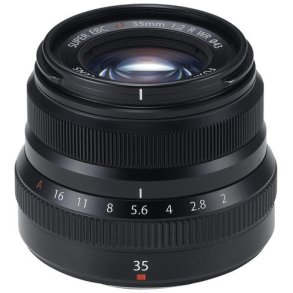 Fujifilm Fujinon XF 35mm f/2.0 R WR - Sort