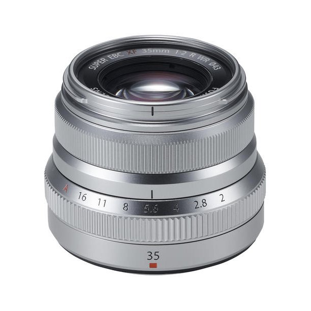 Fujifilm Fujinon XF 35mm f/2.0 R WR - Slv incl. Haida NanoPro Clear Filter - 43 mm!