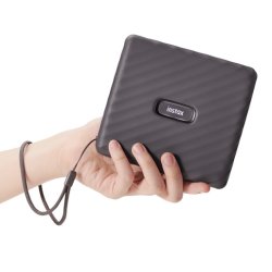 Fujifilm Instax Link WIDE Mocha Gray Smartphone Printer 