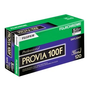 Fujifilm Provia 100 F 120 5-pak