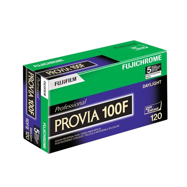 Fujifilm Provia 100 F 120 5-pak