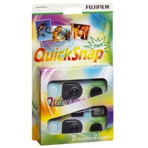 Fujifilm QuickSnap 400 27 Flash 2 pk. m/blitz