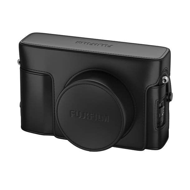 kompakt geni udbytte Fujifilm LC-X100V Leather Case - Sort - Fujifilm Tasker - Vefa Foto