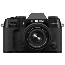 Fujifilm X-T50 + XC15-45mm OIS PZ - Sort