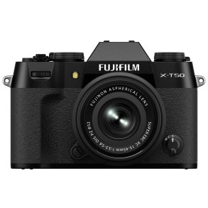 Fujifilm X-T50 + XC15-45mm OIS PZ - Sort