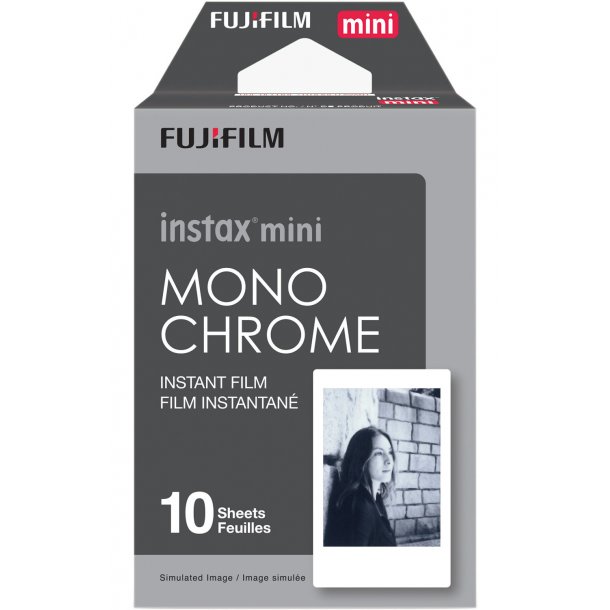 Fujifilm Instax Mini Monochrome Film 1x10 billeder