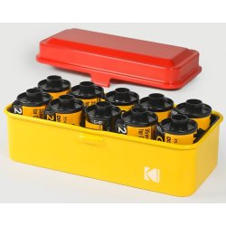 KODAK 120/135 Film Case Red/Yellow