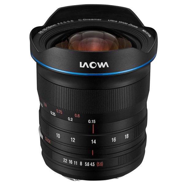 Laowa 10-18mm f/4.5-5.6 FE Zoom t/Sony FE (Full-frame)