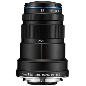 Laowa 25mm f/2.8 Ultra Macro 2.5-5X t/Sony E (Full-frame)