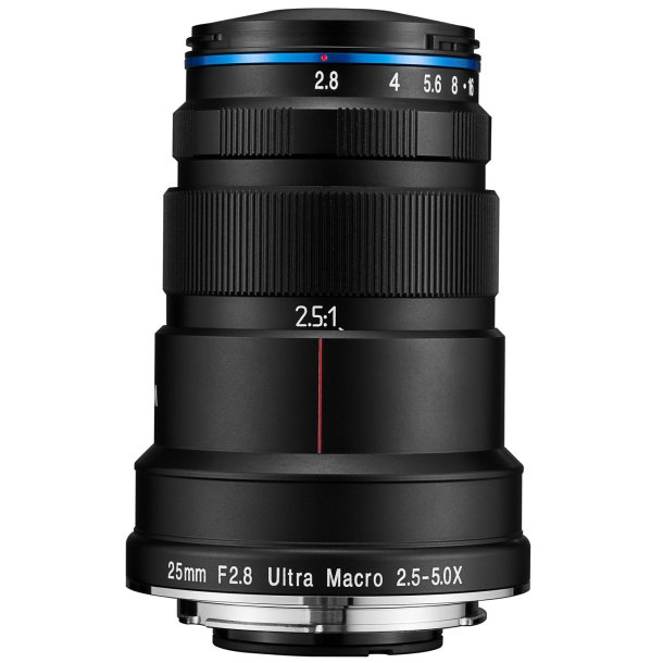 Laowa 25mm f/2.8 Ultra Macro 2.5-5X t/Sony E (Full-frame)
