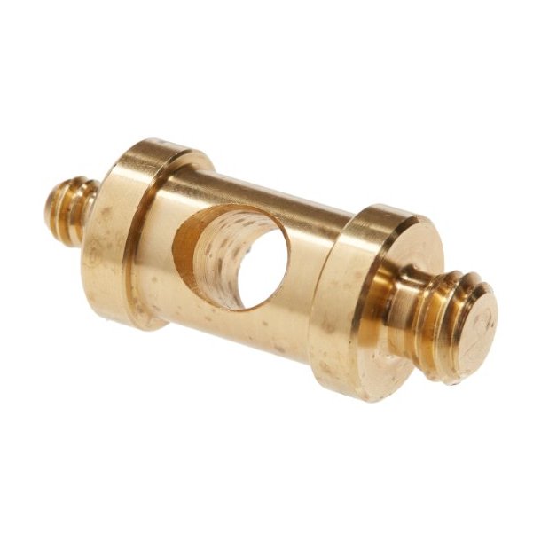 Manfrotto 118 Short 16mm Spigot with 1/4'' and 3/8'' screw