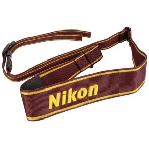 Nikon AN-6W Nylon Wide Neck Strap (Wine)