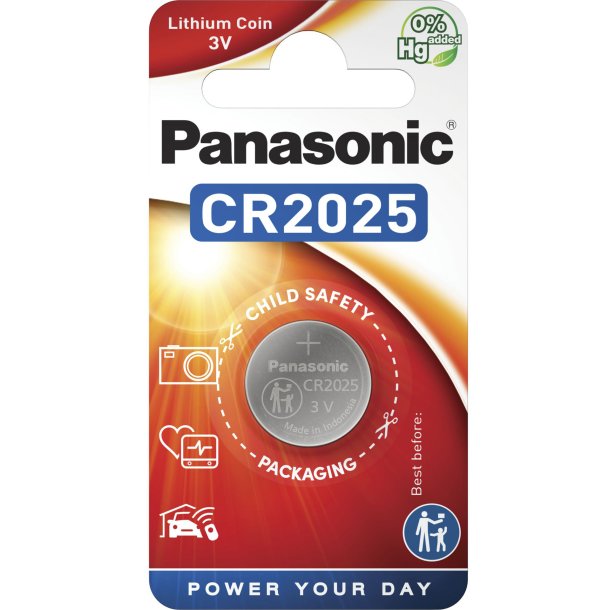 Panasonic CR 2025 Lithium Power